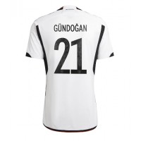 Saksa Ilkay Gundogan #21 Kotipaita MM-kisat 2022 Lyhythihainen